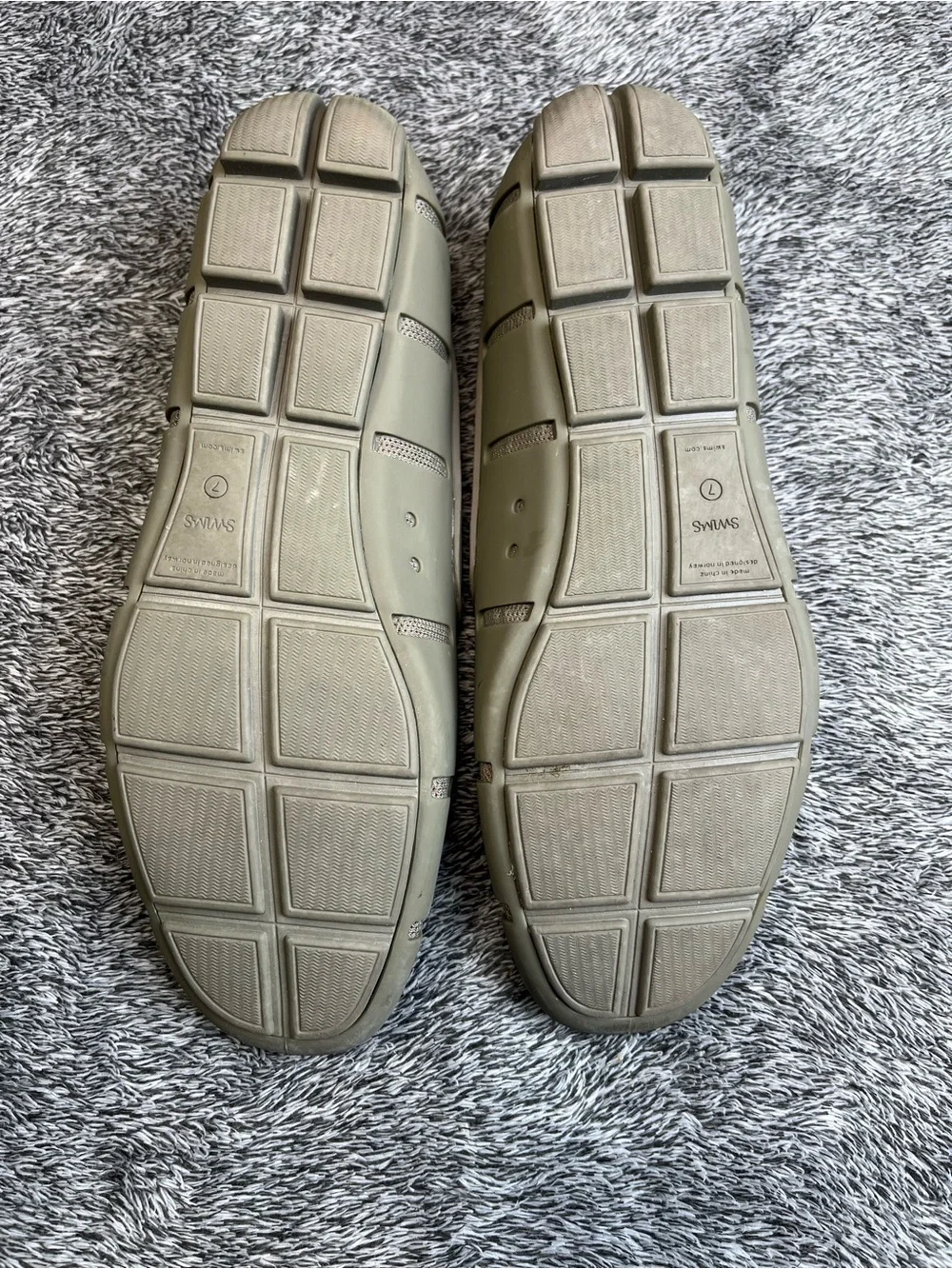 SWIMS Olive Green Mesh Loafer Slip-On Water Shoes Men’s Size 7
